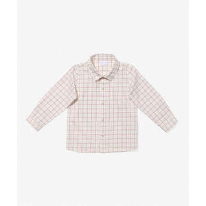 Oso & Me Jeffie Shirt, Pomegranate Plaid Size 44